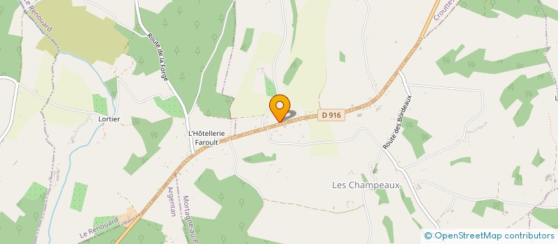 localisation de l'entreprise LEMAGNEN PNEUS à CROUTTES