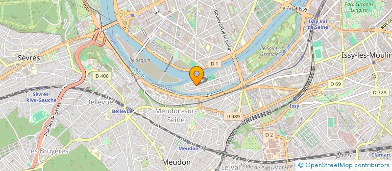 localisation de l'entreprise LEMAGO à ISSY-LES-MOULINEAUX