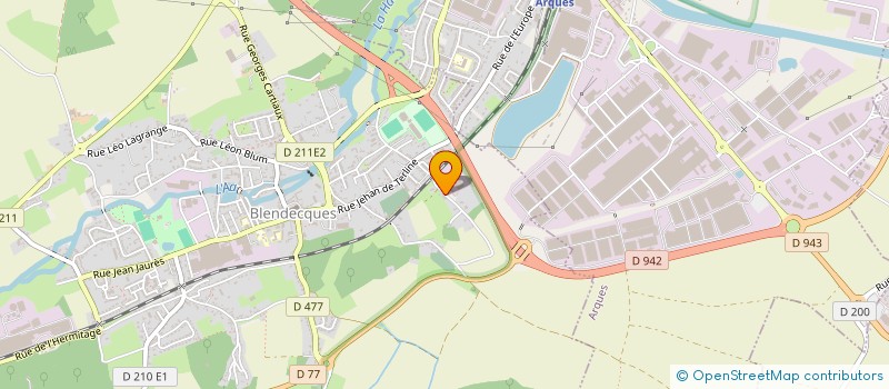 localisation de l'entreprise LEMAHO  BLENDECQUES