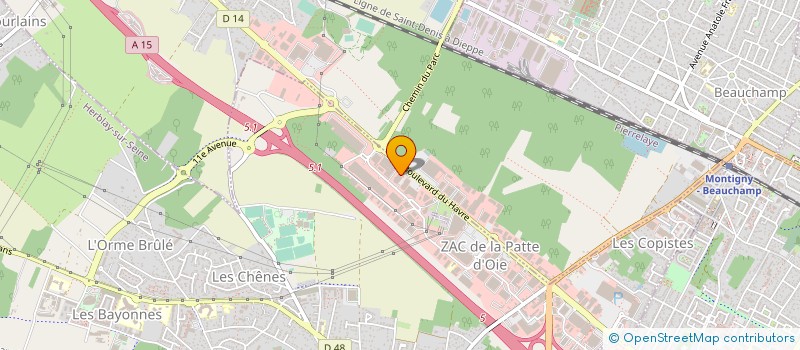 localisation de l'entreprise LEMAIRE à HERBLAY-SUR-SEINE
