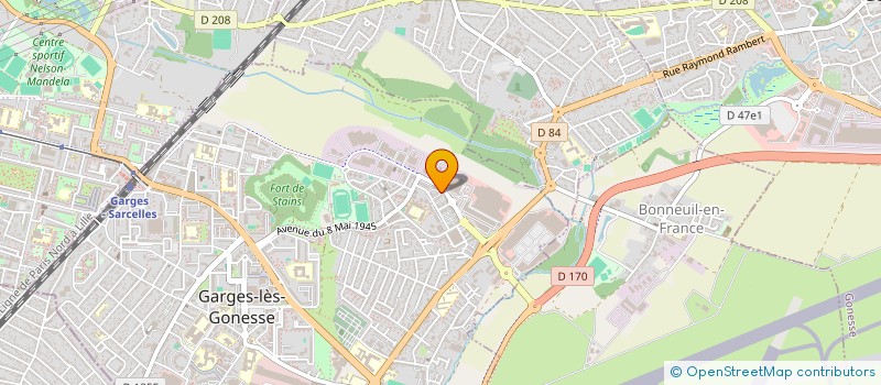 localisation de l'entreprise LEMAIRE à GARGES-LES-GONESSE