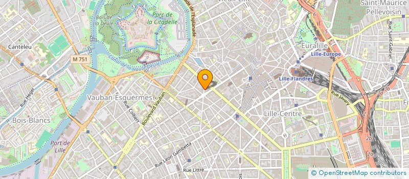 localisation de l'entreprise LEMAIRE / ALGLAVE à LILLE