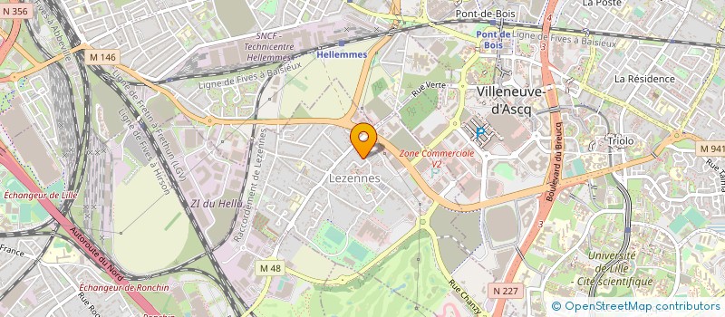 localisation de l'entreprise LEMAIRE CHRISTIAN SOC à LILLE