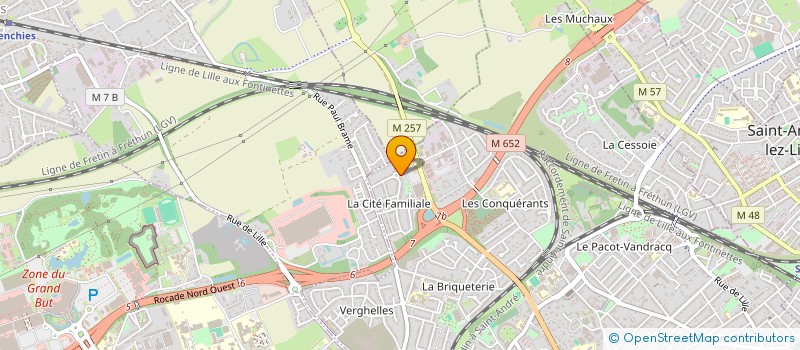 localisation de l'entreprise LEMAIRE ENVIRONNEMENT à LAMBERSART