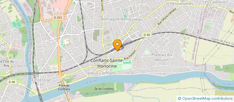 localisation de l'entreprise LEMAIRE ET BOUCHENY  CONFLANS-SAINTE-HONORINE