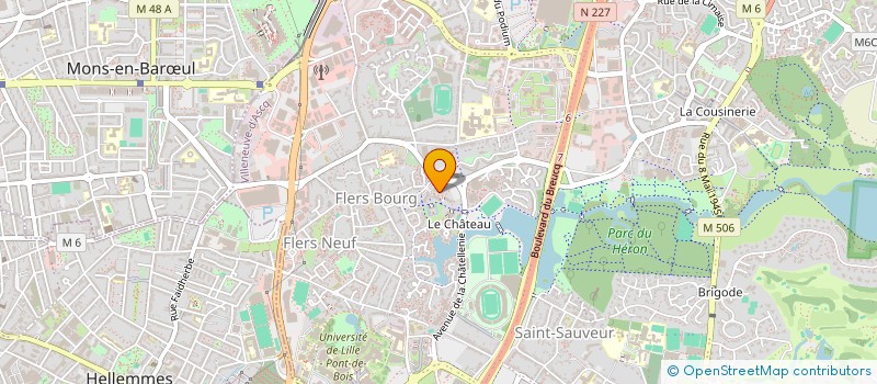 localisation de l'entreprise LEMAIRE GUGENHEIM à VILLENEUVE-D'ASCQ