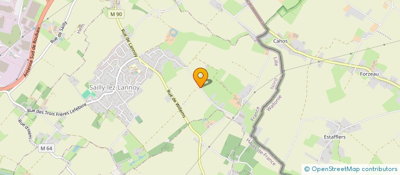 localisation de l'entreprise LEMAIRE KAFI  SAILLY-LEZ-LANNOY