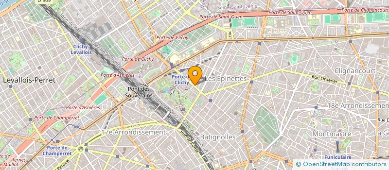 localisation de l'entreprise LEMAIRE OPTIQUE LUNETTERIE  PARIS