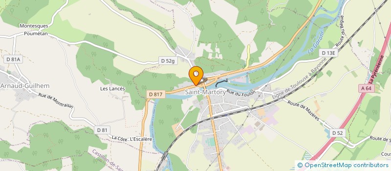 localisation de l'entreprise LEMAIRE PERE ET FILS à SAINT-MARTORY