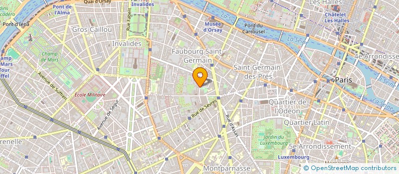 localisation de l'entreprise LEMAIRE SLABY NIELSEN  PARIS