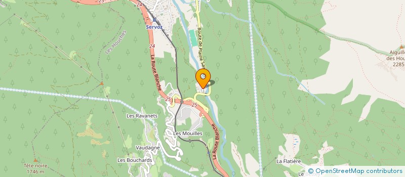 localisation de l'entreprise LEMAISTRE WILLY ELECTRICITE à LES HOUCHES