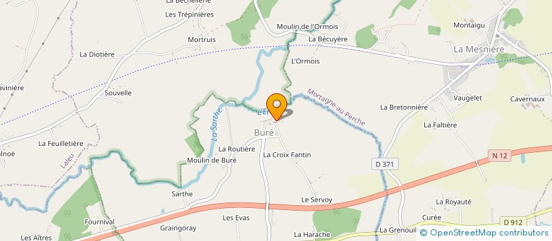 localisation de l'entreprise LEMAITRE à BURE