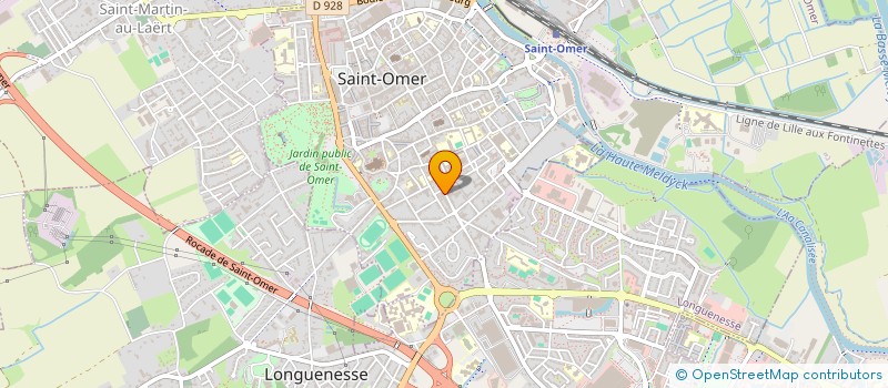 localisation de l'entreprise LEMAITRE CATHERINE à SAINT-OMER