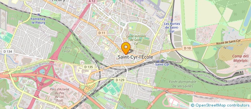 localisation de l'entreprise LEMAITRE GROUPE  SAINT-CYR-L'ECOLE