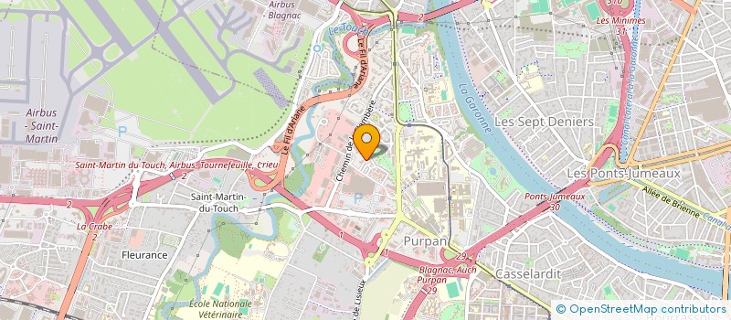 localisation de l'entreprise LEMAITRE PEYRILLES à TOULOUSE