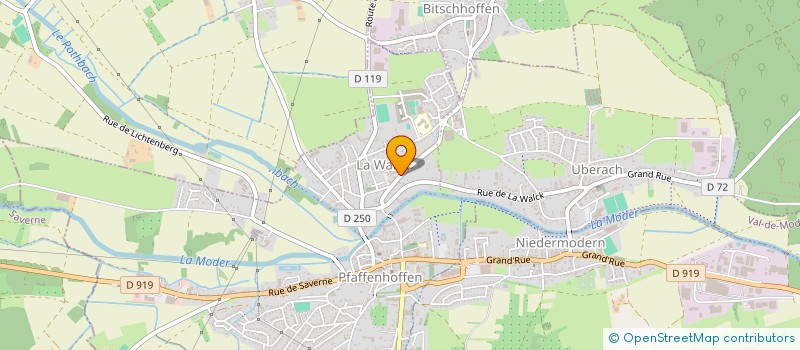 localisation de l'entreprise LEMAITRE SECURITE à VAL-DE-MODER