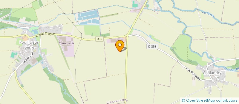 localisation de l'entreprise LEMAITRE SOCIETE ANONYME à CRECY-SUR-SERRE