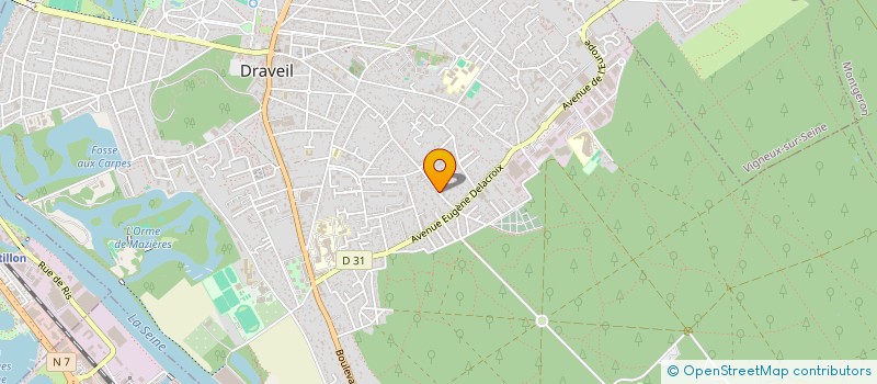 localisation de l'entreprise LEMAITRECO à DRAVEIL