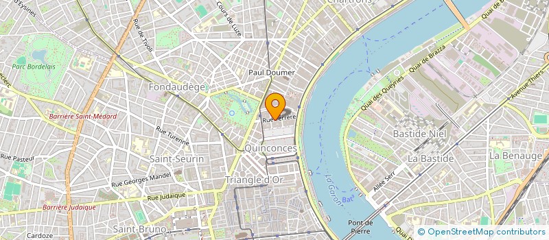 localisation de l'entreprise LEMAJO à BORDEAUX