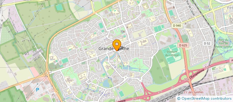 localisation de l'entreprise LEMAKY  GRANDE-SYNTHE