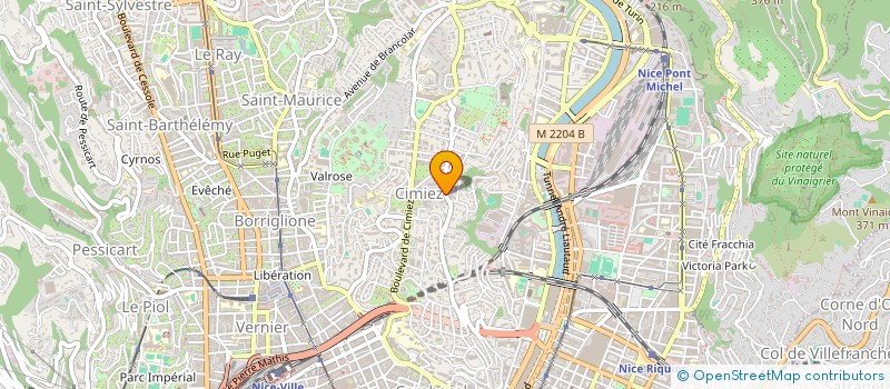 localisation de l'entreprise LEMAL  NICE
