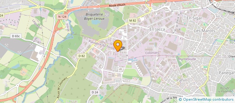 localisation de l'entreprise LEMALI à COLOMIERS