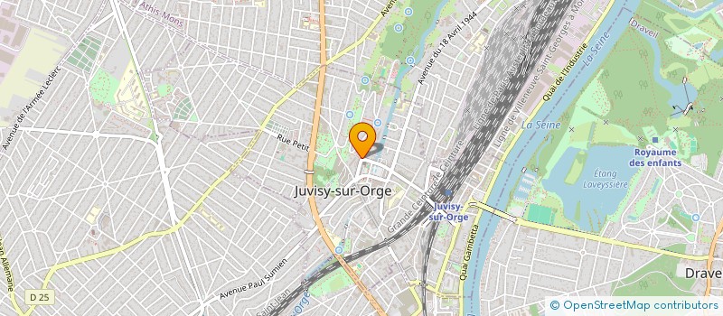 localisation de l'entreprise LEMALO à JUVISY-SUR-ORGE