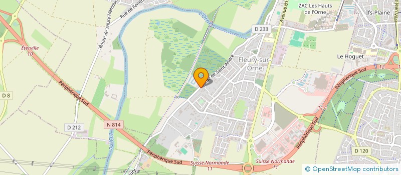 localisation de l'entreprise LEMALUSOFA  FLEURY-SUR-ORNE