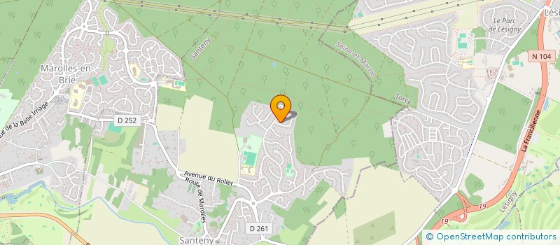 localisation de l'entreprise LEMAMA GESTION  SANTENY