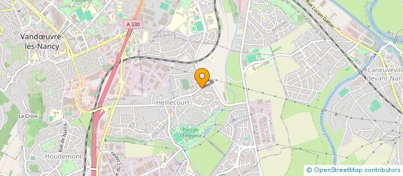 localisation de l'entreprise LEMAN  HEILLECOURT