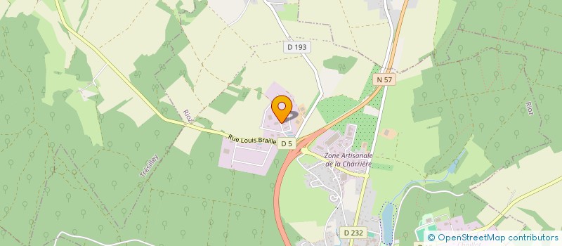 localisation de l'entreprise LEMAN  RIOZ