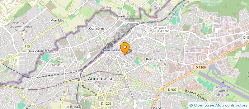 localisation de l'entreprise LEMAN EMPLOI CADRE à VILLE-LA-GRAND