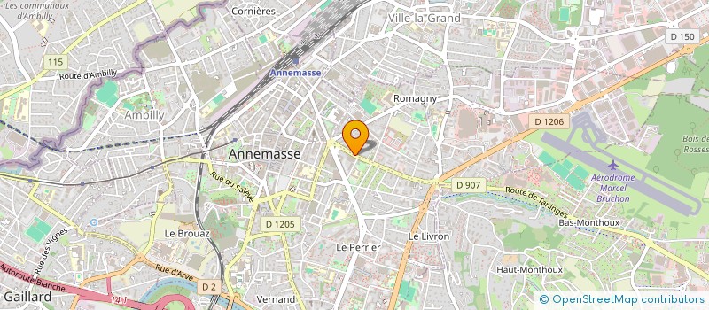 localisation de l'entreprise LEMAN ENERGIE à ANNECY
