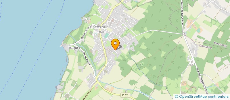 localisation de l'entreprise LEMAN ENTREPRISE GENERALE  CHENS-SUR-LEMAN