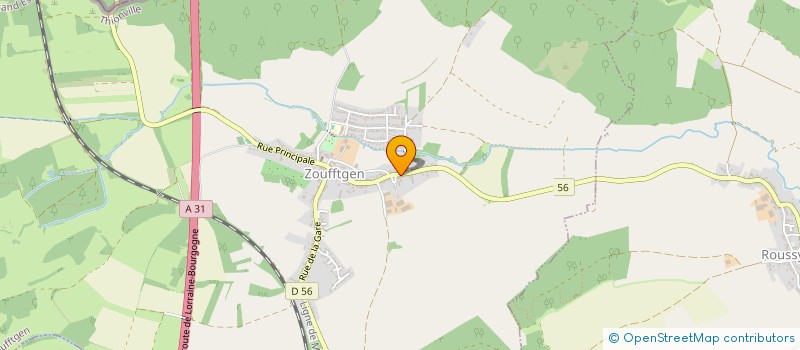 localisation de l'entreprise LEMAN-HZE  ENTRANGE