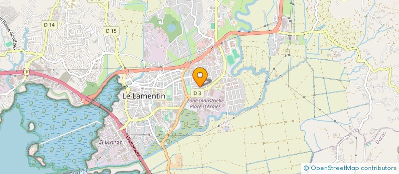 localisation de l'entreprise LEMAN'NET  LE LAMENTIN