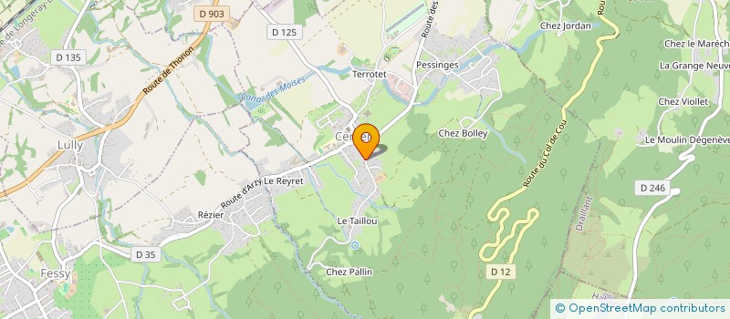 localisation de l'entreprise LEMAN'S RENTALS  CERVENS