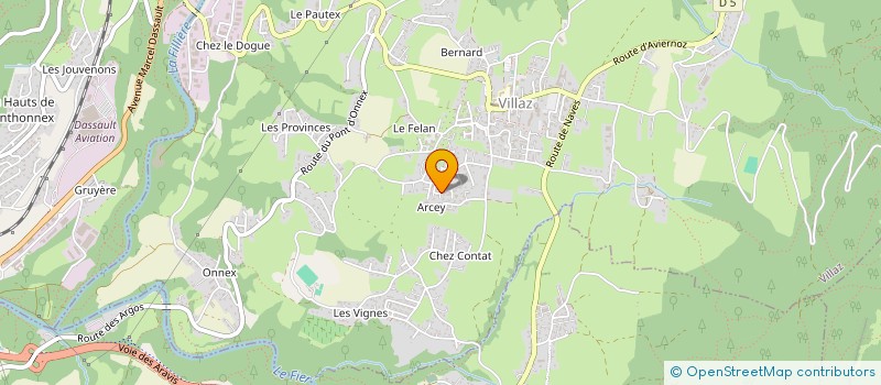 localisation de l'entreprise LEMAN TECH CONSULTING  VILLAZ