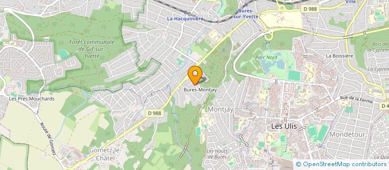 localisation de l'entreprise LEMANA à BURES-SUR-YVETTE
