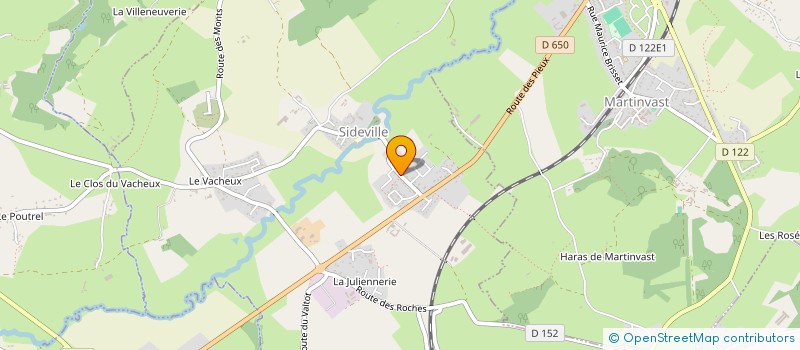 localisation de l'entreprise LEMANCEL-ATLAS  SIDEVILLE