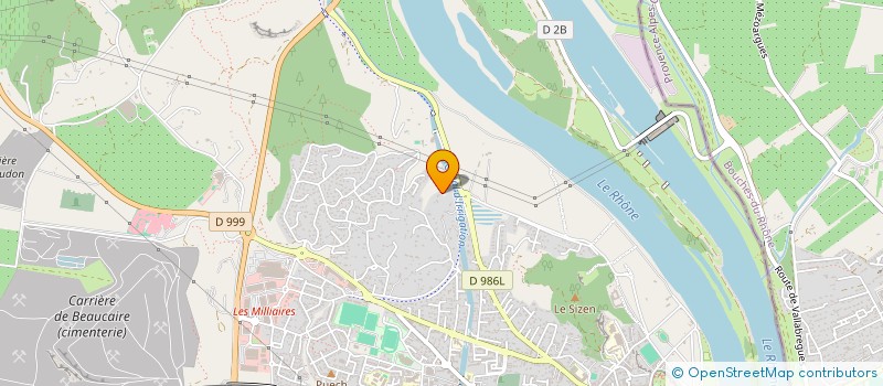 localisation de l'entreprise LEMANE  BEAUCAIRE