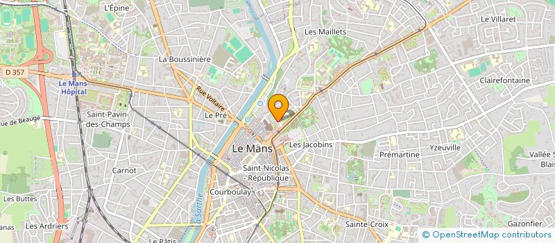 localisation de l'entreprise LEMANSZIK  LE MANS