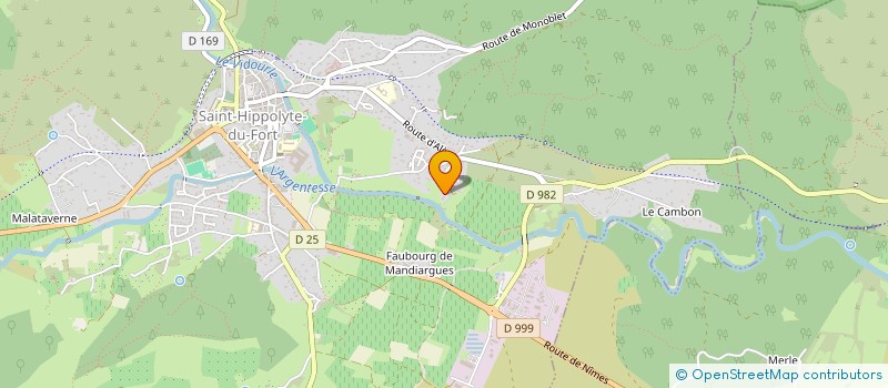 localisation de l'entreprise LEMANUCINE  SAINT-HIPPOLYTE-DU-FORT