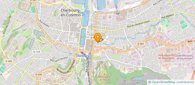 localisation de l'entreprise LEMARCHAND & ASSOCIES à CHERBOURG-EN-COTENTIN