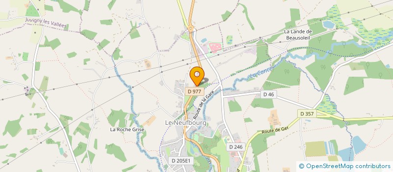 localisation de l'entreprise LEMARDELE à LE NEUFBOURG