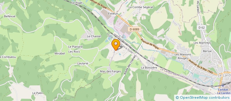 localisation de l'entreprise LEMARDELET INVEST  LES FARGES