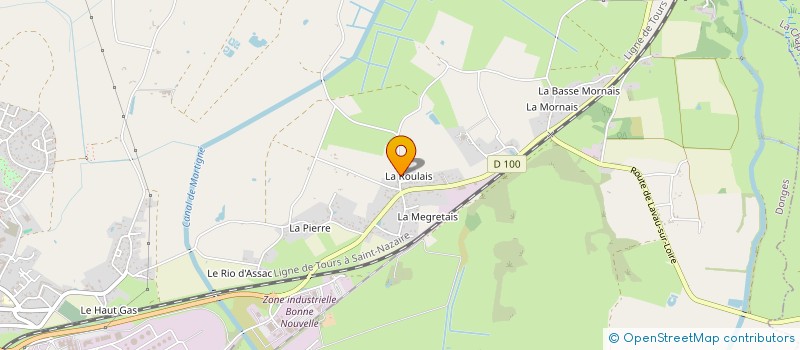 localisation de l'entreprise LEMARIE CREATION à DONGES