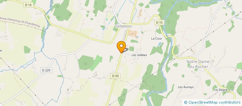 localisation de l'entreprise LEMARINIER PAYSAGE à ATHIS-VAL DE ROUVRE