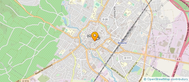 localisation de l'entreprise LEMAROSE  BEAUNE