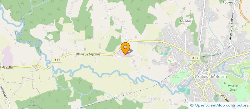 localisation de l'entreprise LEMARQUIS  SALIES-DE-BEARN